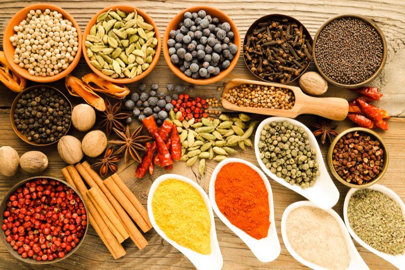Organic Indian spices